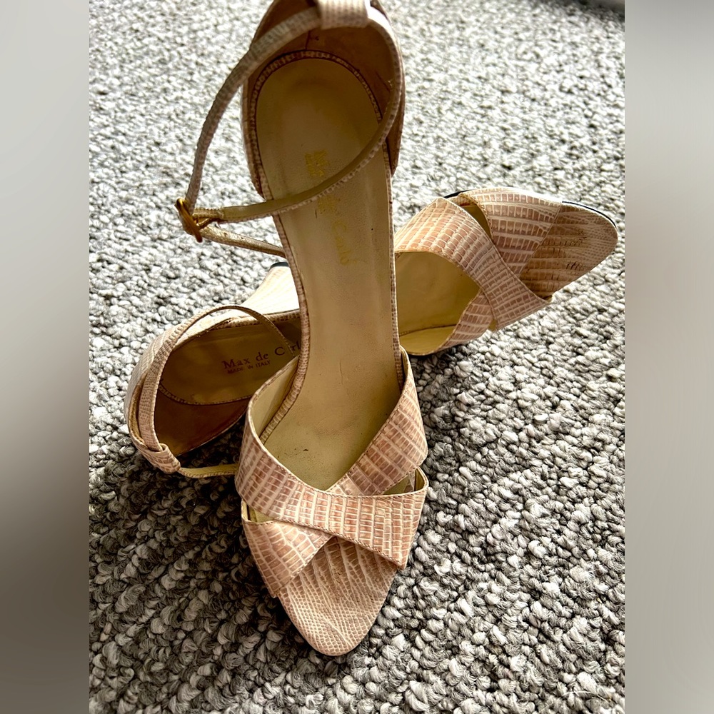 Max de Carlo wedge Sandal